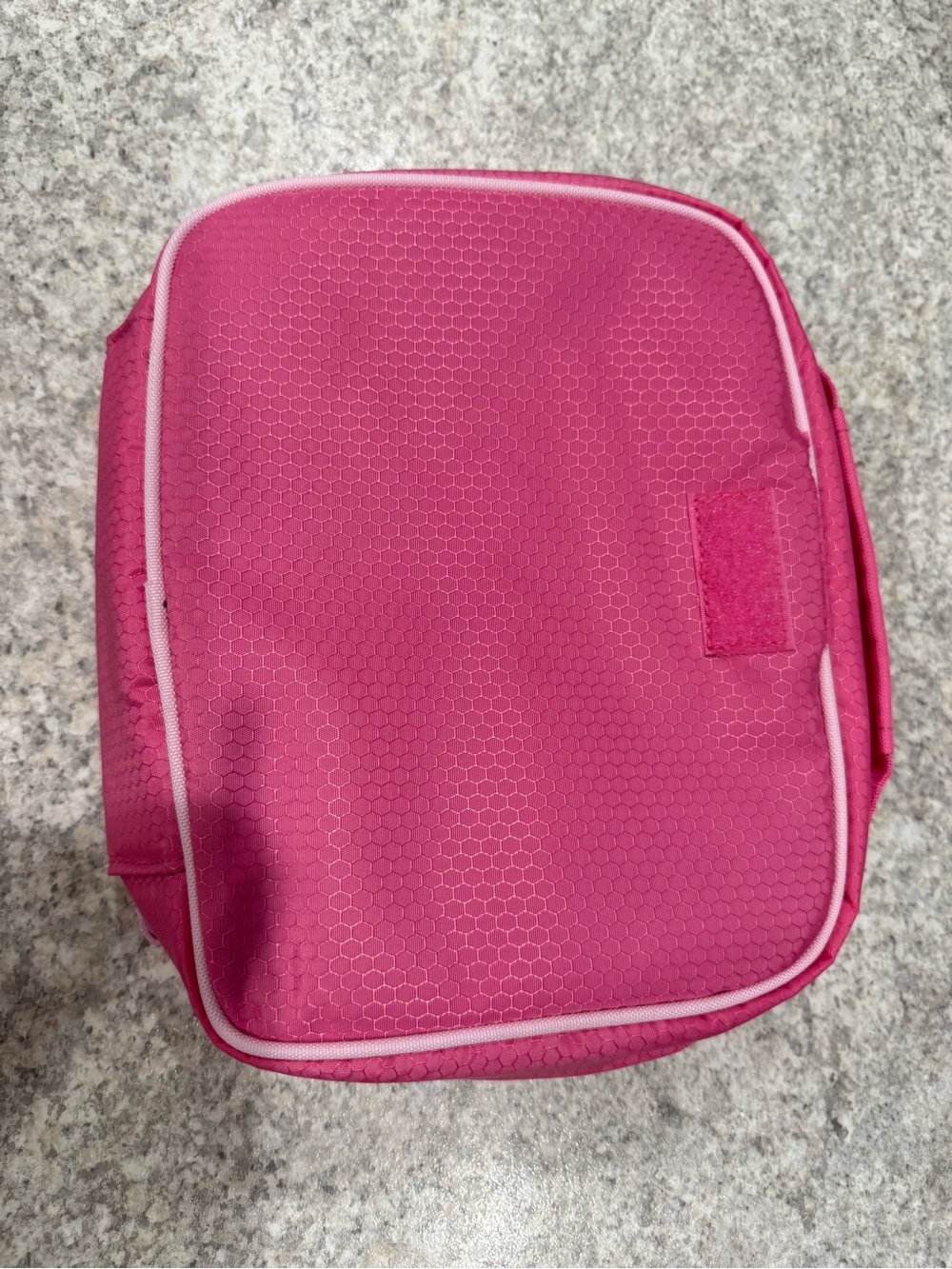 Reebok Hot Pink Insulated Lunch Bag | Zip Lunch Tote - Picture 4 of 4